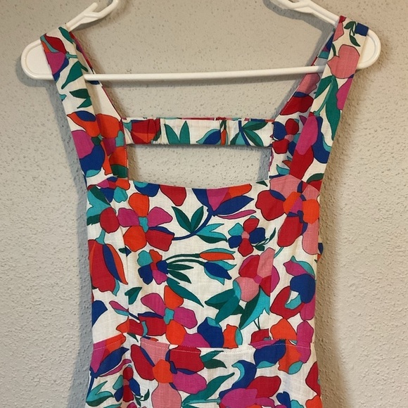 Vici Harvest Floral High Low Multi Colored Dress Size Small - Picture 6 of 12